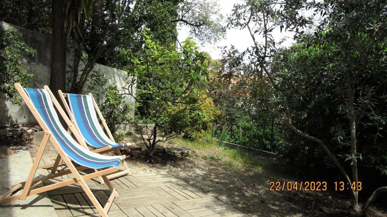 Nice - Studio Independant En Villa - Mer Ville Calme Jardinet מראה חיצוני תמונה